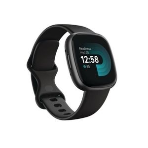 NEW Fitbit Versa 4 Smartwatch - Black- Open Box